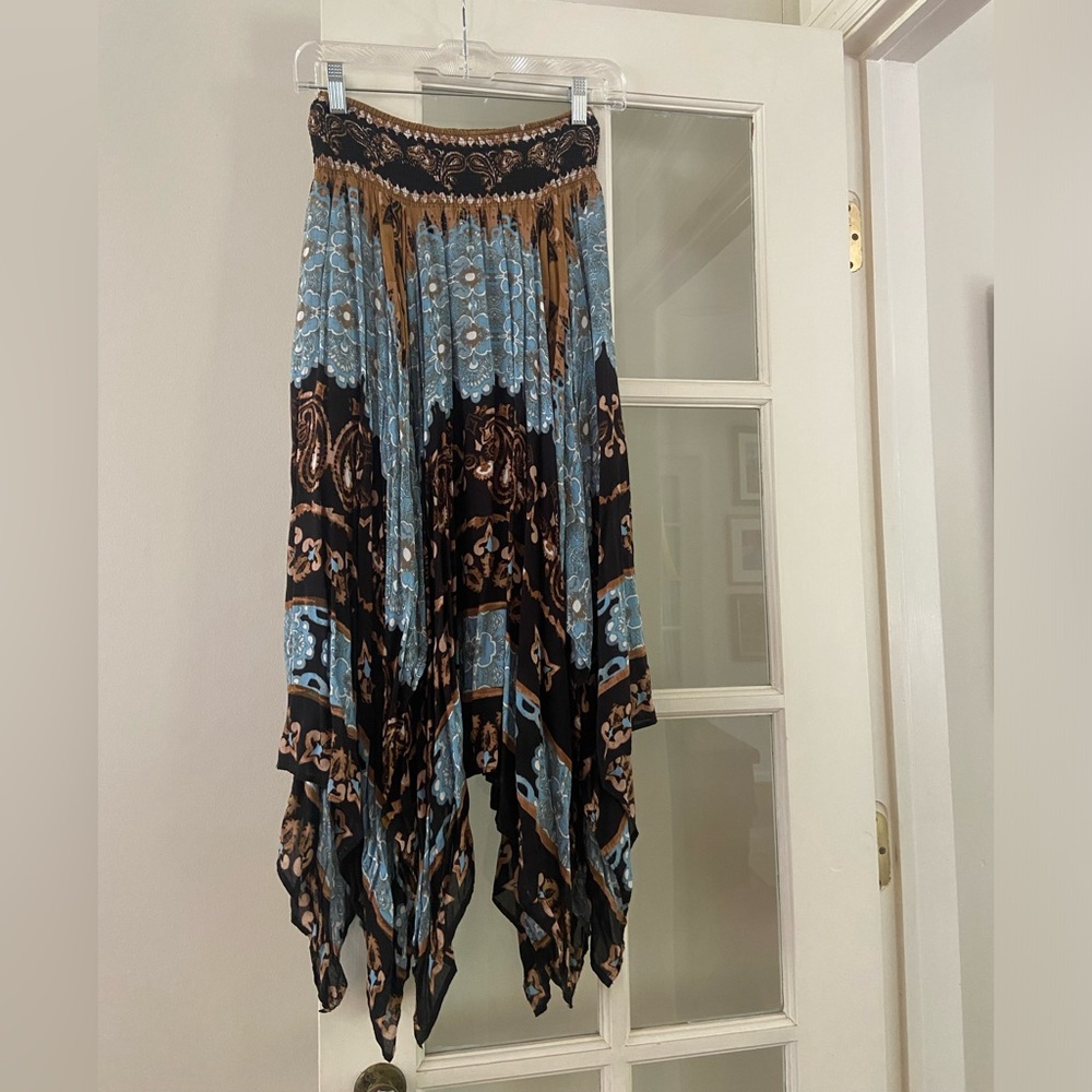 Free People XS Uneven-length skirt